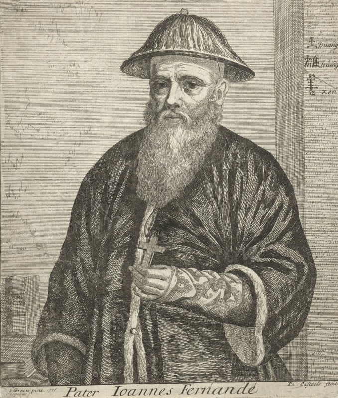 Portrait of Father John Fernande, Peter Casteels (III), after c. 1726 - before c. 1749