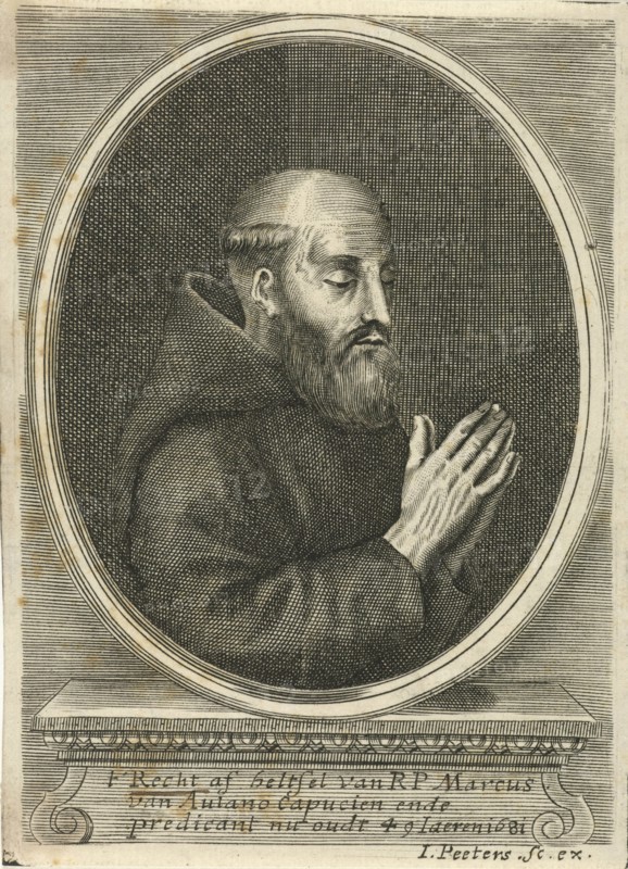 Portrait of Marcus Aulano, Jacob Peeters, 1681