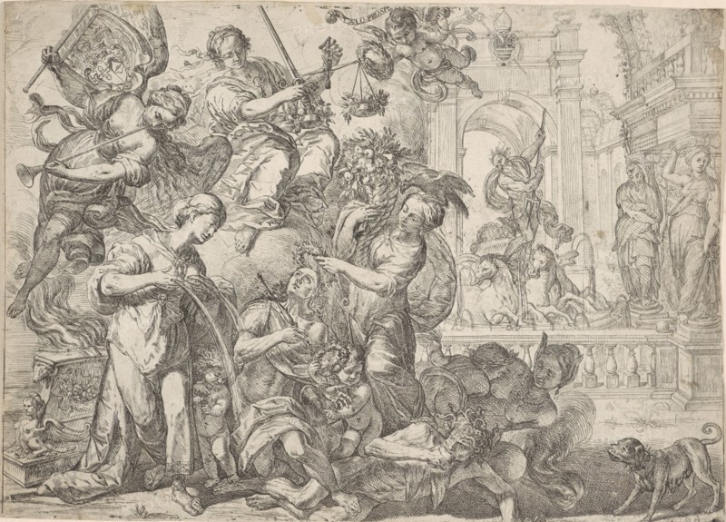 Allegory of Peace, Remoldus Eynhoudts, Peter Paul Rubens, 1623 - 1679