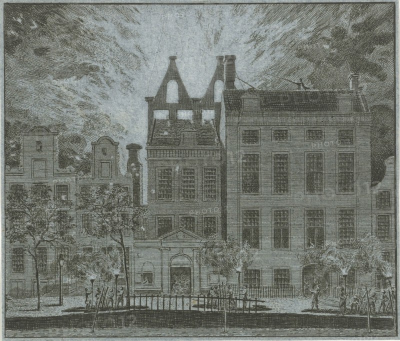 Fire Amsterdam Theatre, 1772, The Netherlands, Cornelis van Noorde, Pieter Wagenaar (II), 1772