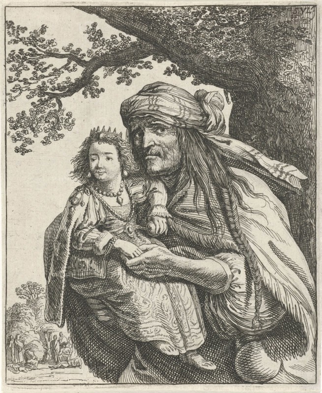 Witch Majombe with Konstance, Pieter Nolpe, Simon de Vlieger, 1643