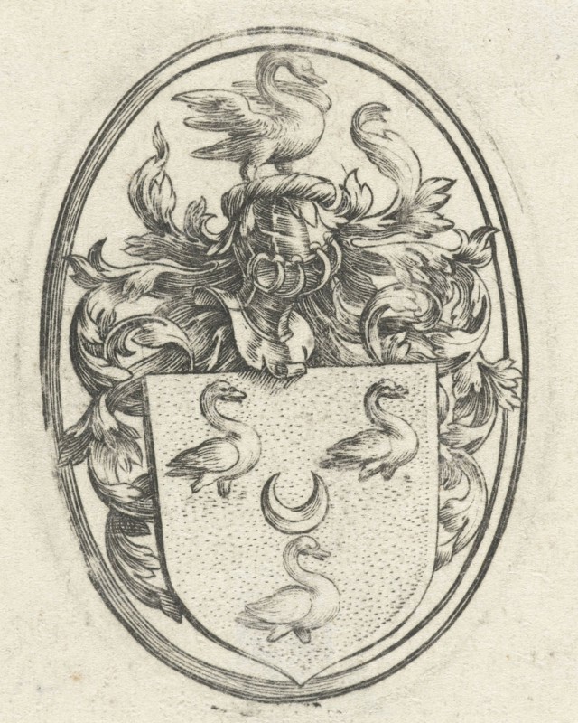 Weapon Family Out, Hendrick Goltzius, 1580