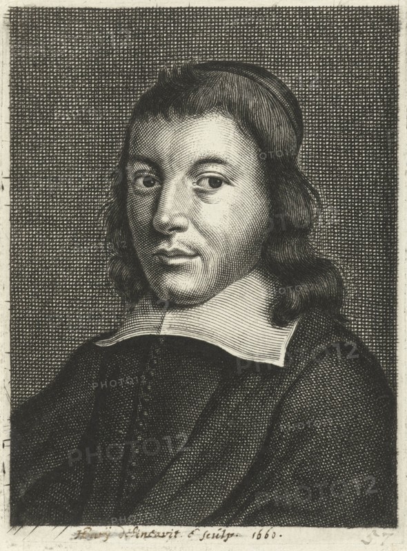 Self Portrait with cap, Hendrik Bary, 1660