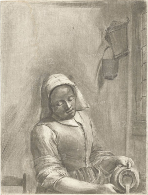 The Milkmaid, Jurriaan Cootwijck, Johannes Vermeer, 1724 - 1798