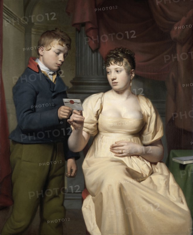 The Love Letter, Willem Bartel van der Kooi, 1808