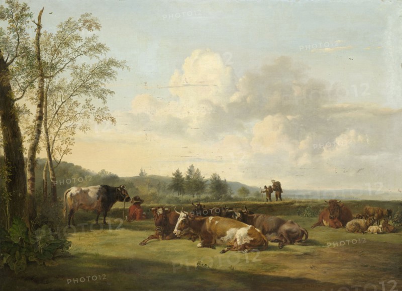 Landscape with Cattle, Pieter Gerardus van Os, 1816
