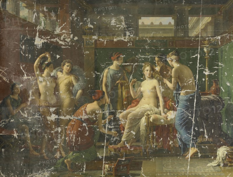 The Toilet of Psyche, Joseph Paelinck, 1823