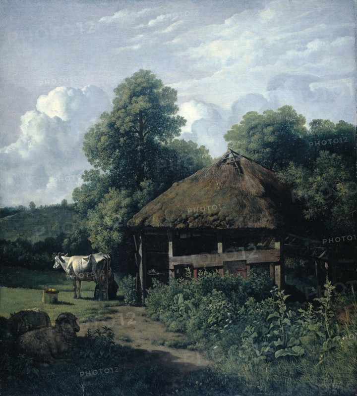 Farm Building in Gelderland, The Netherlands, Wouter Johannes van Troostwijk, 1805 - 1810