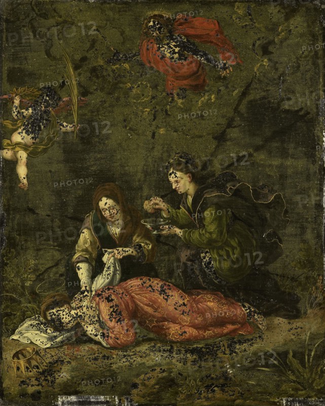 Death of Saint Cecilia, Anonymous, c. 1600