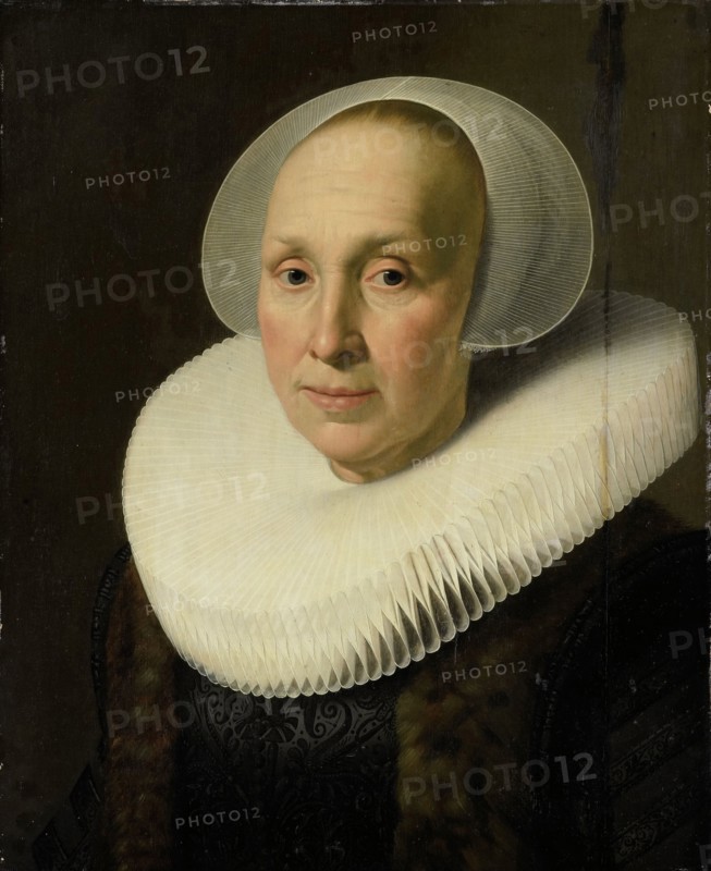 Portrait of Margriet Benningh, second Wife of Pieter Dircksz Hasselaer, attributed to Nicolaes Eliasz. Pickenoy, c. 1629 - c. 1640