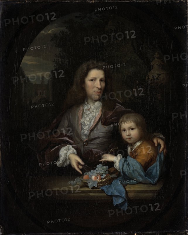 Jan van de Poll and his Son Harmen Hendrick, Arnold Boonen, 1700 - 1729