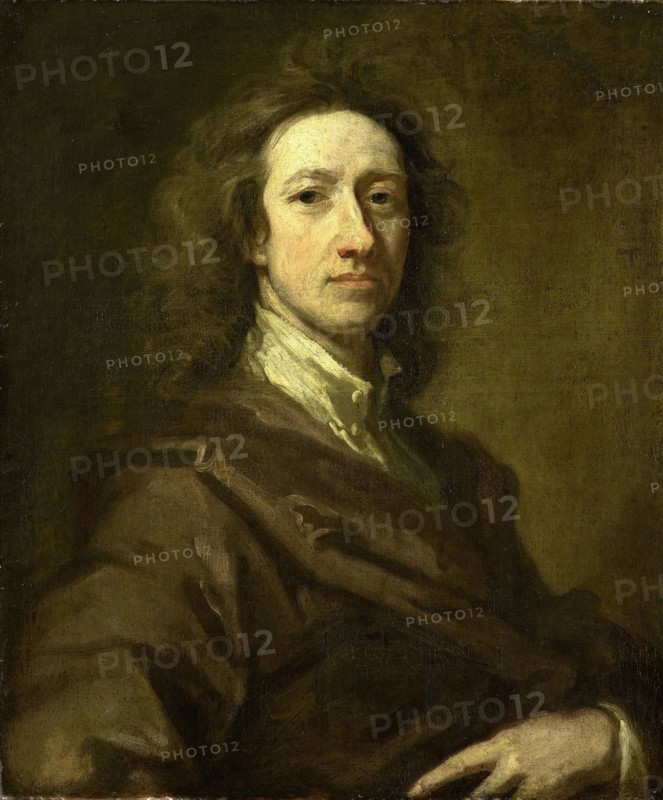 Portrait of Cornelis de Bruyn, Artist and Traveler, Gottfried Kneller, 1695 - 1700