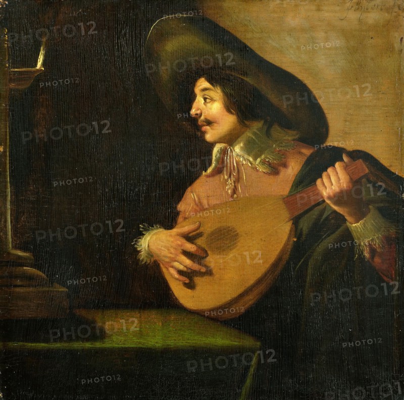 Lute Player, Jan van Bijlert, c. 1630 - c. 1640