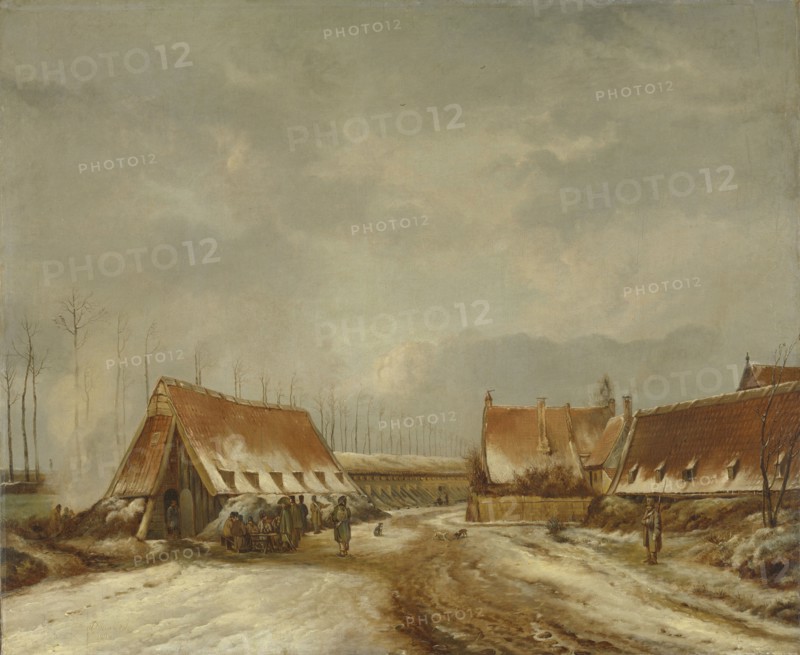 The Casemates of Naarden in 1814, The Netherlands, Pieter Gerardus van Os, 1814
