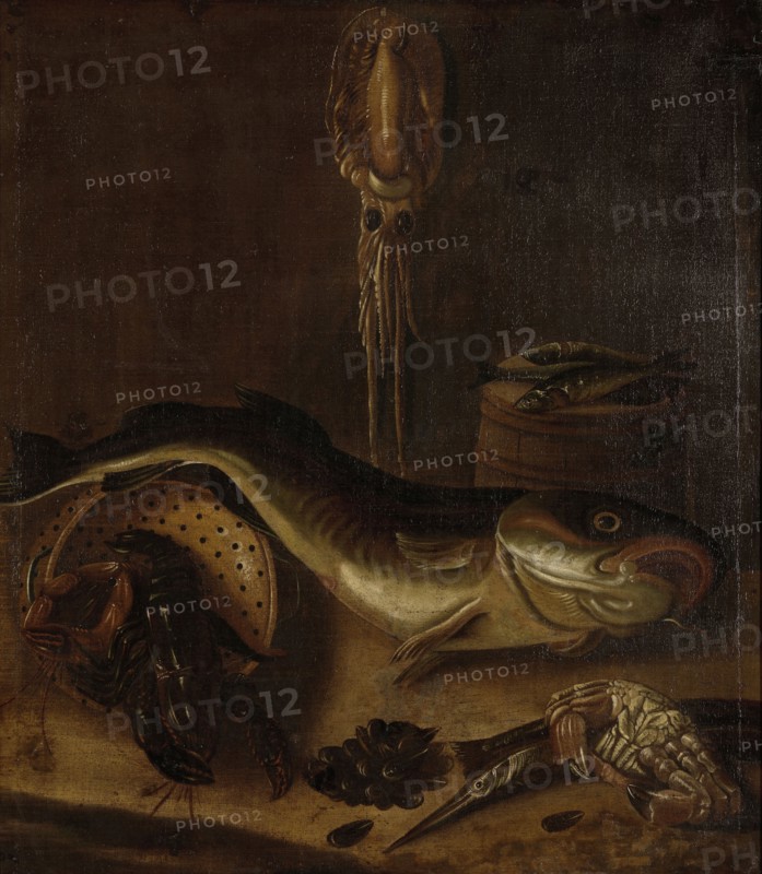 Still Life with Fish, A. van Doeff, 1625 - 1675