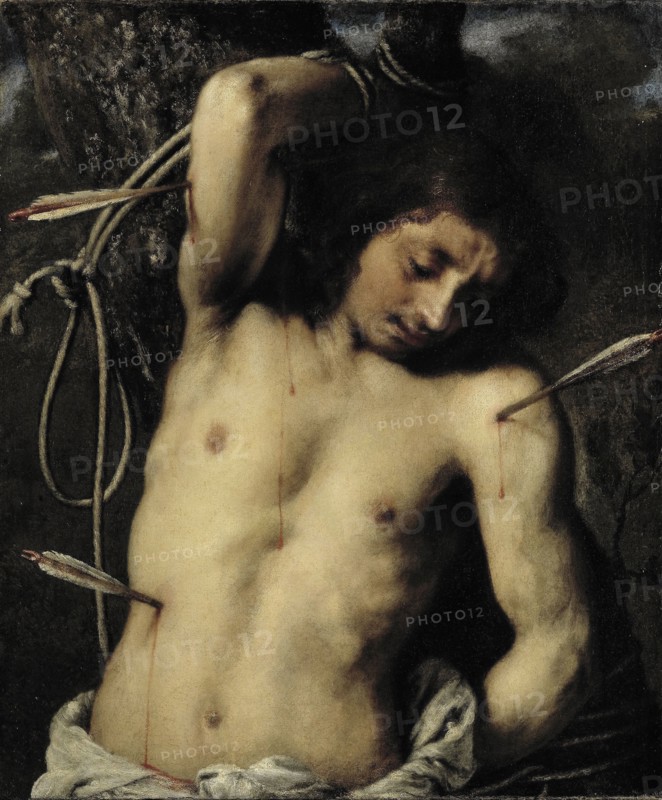 Saint Sebastian, attributed to Juan CarreÃ±o de Miranda, 1655 - 1665