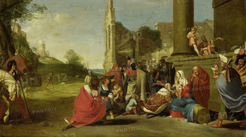 Adoration of the Magi, circle of Bartholomeus Breenbergh, c. 1640 - c. 1650