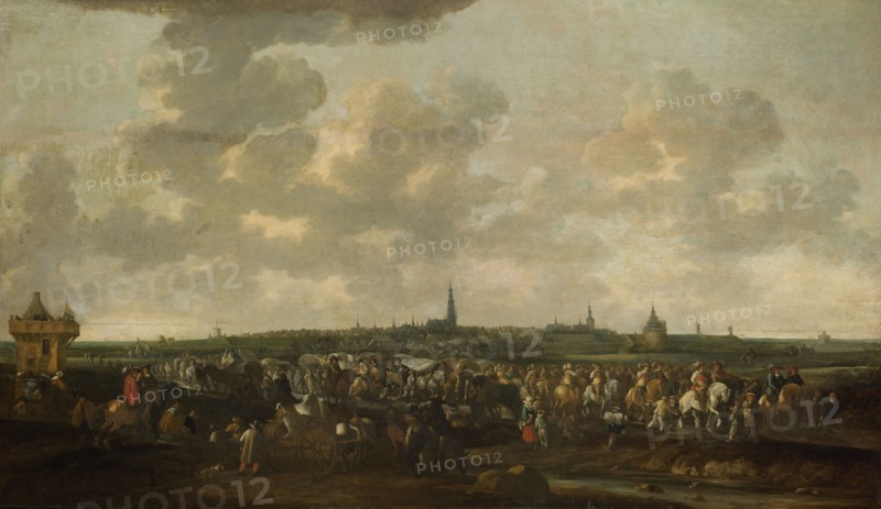 Departure of Spanish Occupation Troops from Breda, October 10, 1637, The Netherlands, Hendrick de Meijer, 1647 - 1683