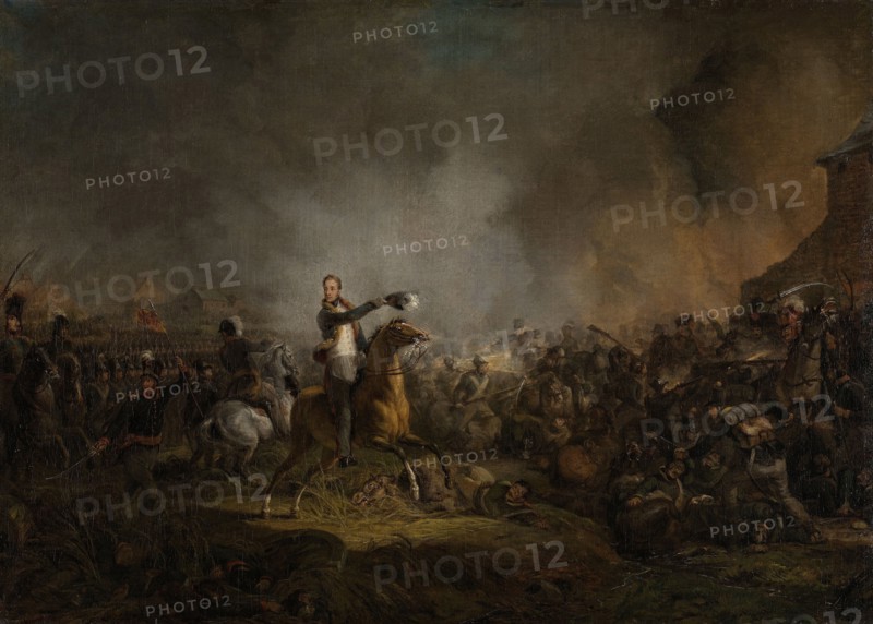 The Prince of Orange at Quatre Bras, 16 June 1815, Jan Willem Pieneman, 1817 - 1818