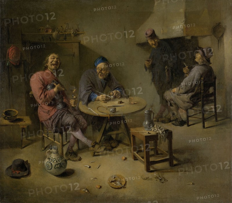 The Public Room at an Inn, Abraham Diepraam, 1665