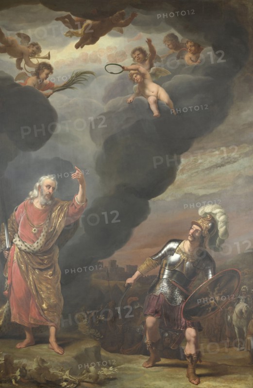 The Captain of God's Army Appearing to Joshua, Ferdinand Bol, 1660 - 1663