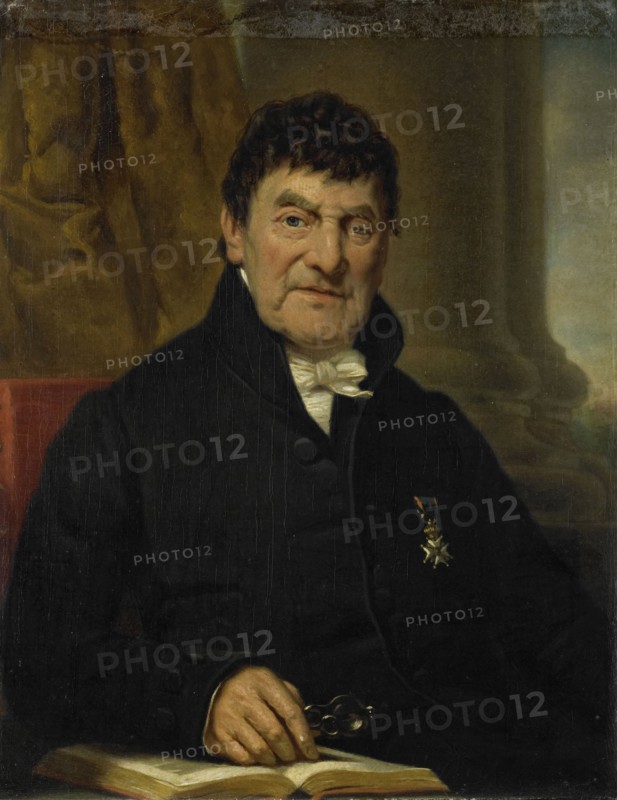 Portrait of Dr. Cornelis Hendrik Ã  Roy, Physician and Biographer, Jan Adam Kruseman, 1833