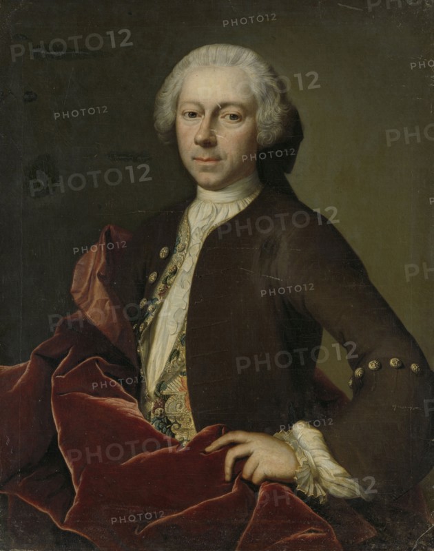 Portrait of Pieter Parker, Alderman, Burgomaster and Councilor of Goes, B. Monmorency, 1742