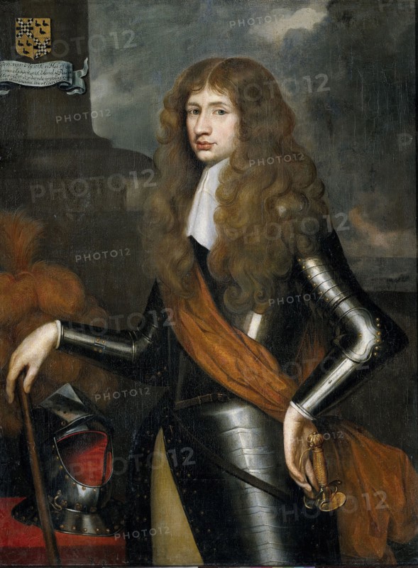 Portrait of Cornelis van Aerssen, Lord of Sommelsdijk, Governor of Suriname from 1683, Anonymous, c. 1680