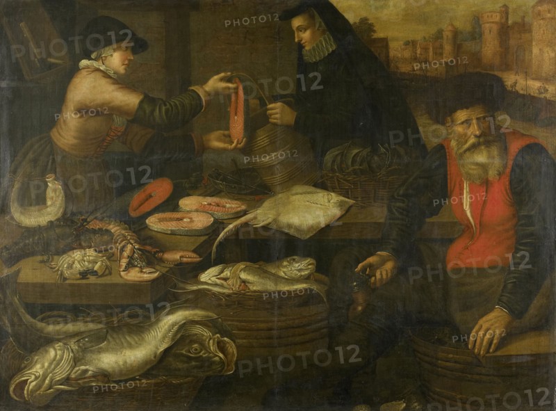 Fishmongers, Jacob van Nieulandt, 1617