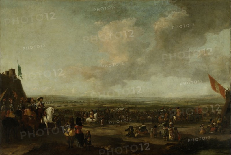 Frederick Henry at the Surrender of Maastricht, 22 August 1632, The Netherlands, manner of Pieter Wouwerman, 1633 - 1680