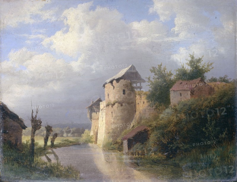 The old castle, Louwrens Hanedoes, 1840 - 1860
