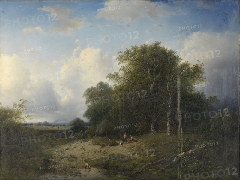 Landscape, Frederik Hendrik Hendriks, 1840 - 1865