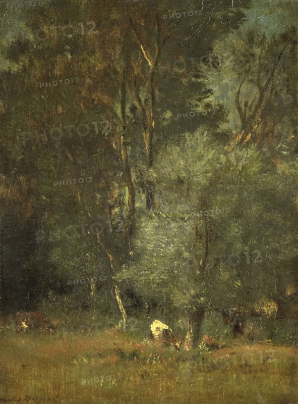 Forest scene, Jules Dupré, 1840 - 1889