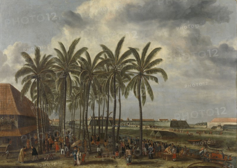 The Castle of Batavia, Indonesia, Andries Beeckman, 1661