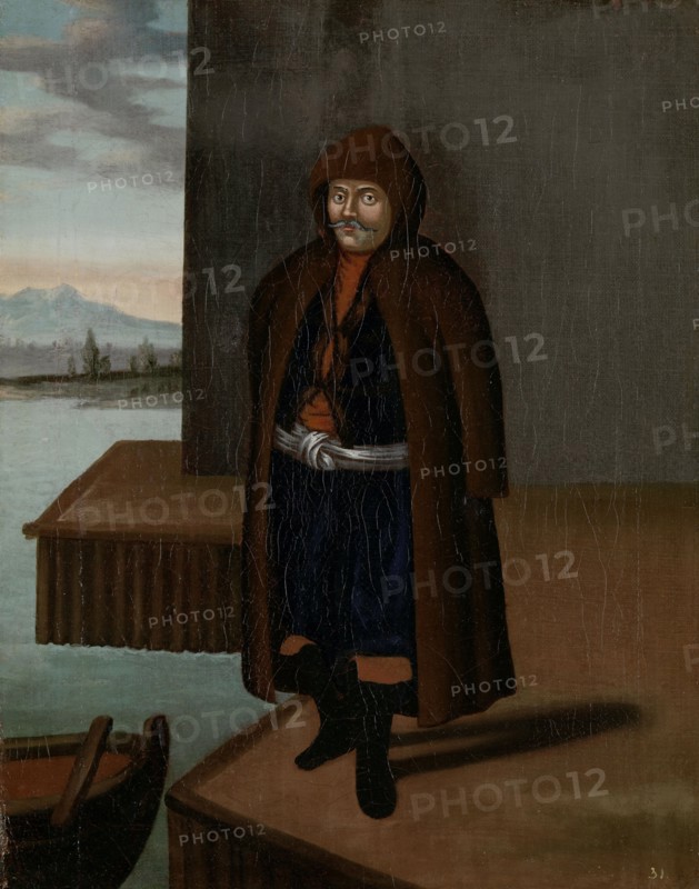 Man from the Island of Patmos Greece, workshop of Jean Baptiste Vanmour, 1700 - 1737