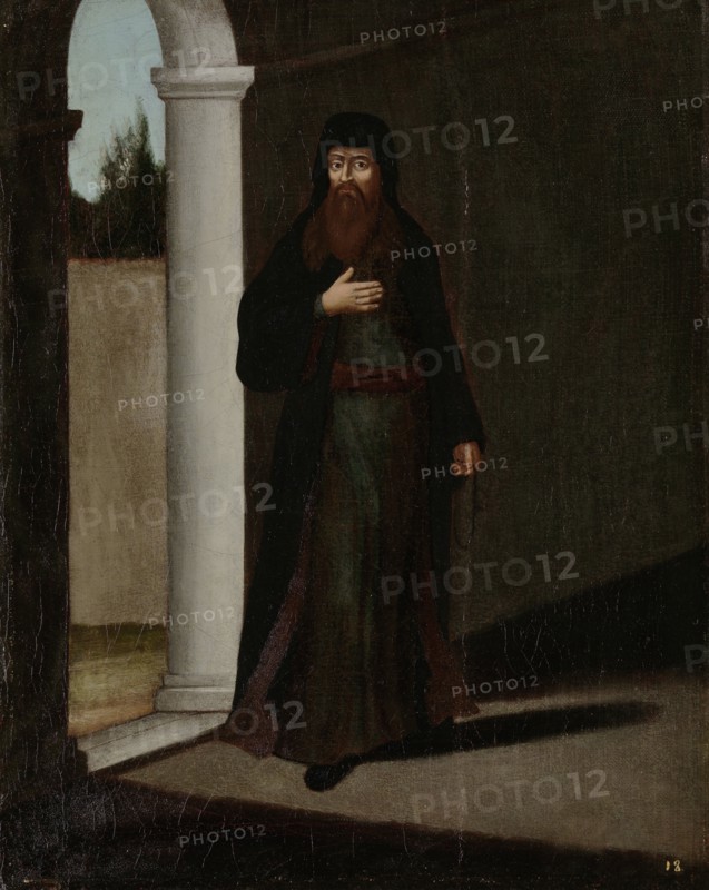 A Greek Priest, workshop of Jean Baptiste Vanmour, 1700 - 1737