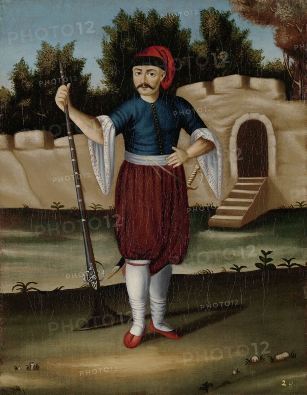 Man from the Albanian Coast Albania, workshop of Jean Baptiste Vanmour, 1700 - 1737