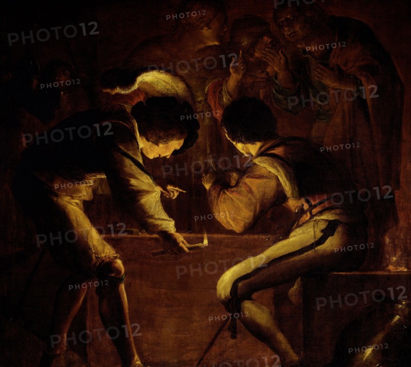 Denial of Saint Peter, Leonaert Bramer, 1642