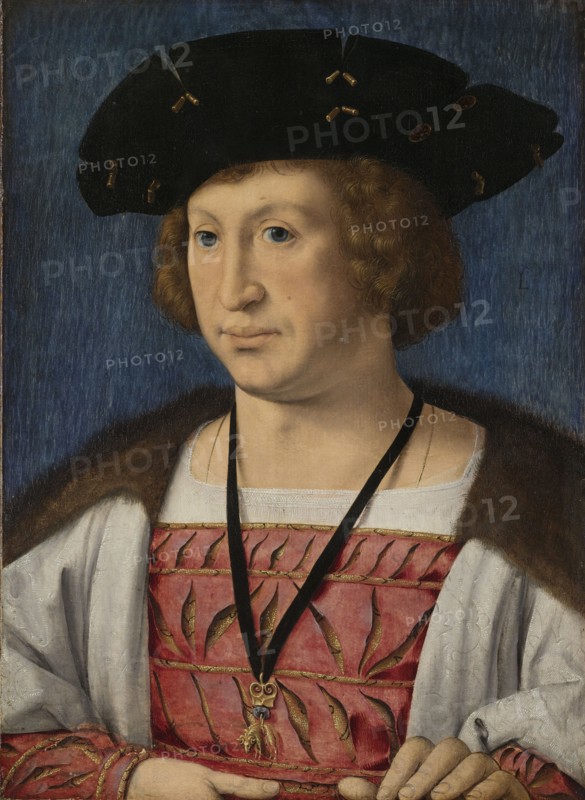 Portrait of Floris van Egmond, Count of Buren en Leerdam, Jan Gossaert, c. 1519