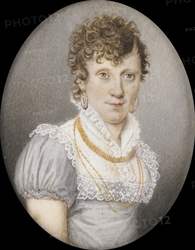 Maria Elisabeth Schreiber (1765-1822). Echtgenote van Georg Albrecht Diederichs, Anonymous, c. 1810