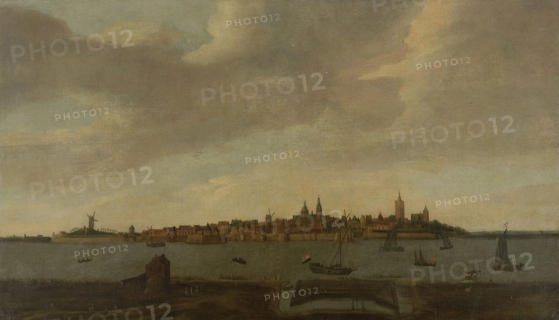 View of Heusden, The Netherlands, Monogrammist FK (Northern Netherlands), 1625 - 1674
