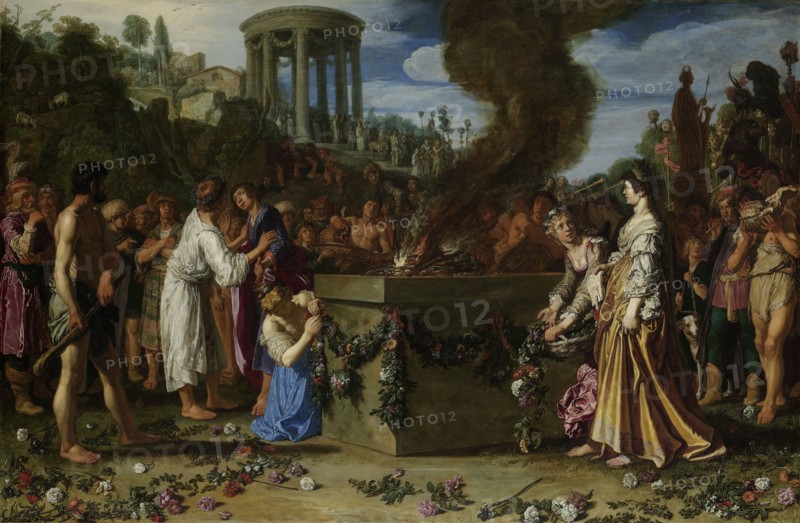 Orestes and Pylades Disputing at the Altar, Pieter Lastman, 1614