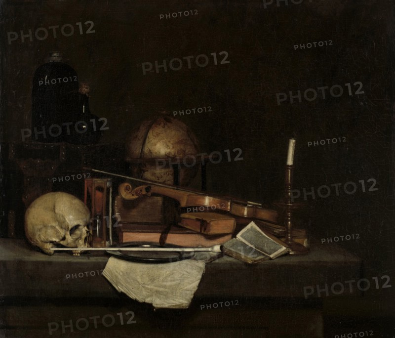 Vanitas Still Life, Stevers, 1630 - 1660