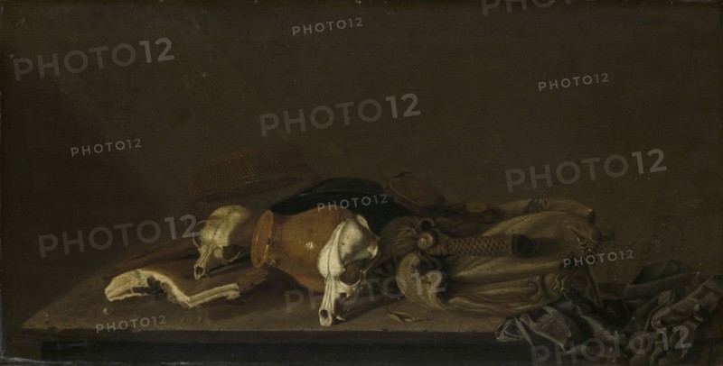 Still Life with Suckling-Pig Skulls, Anonymous, 1620 - 1640