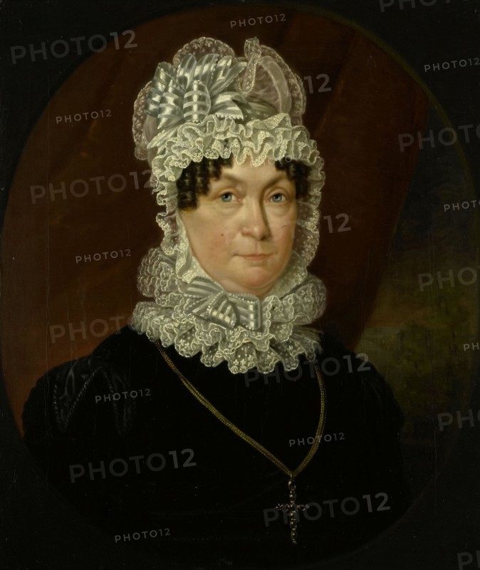 Portrait of Ann Brander (died 1837), Wife of Job Seaburne May, Jan Willem May, 1823