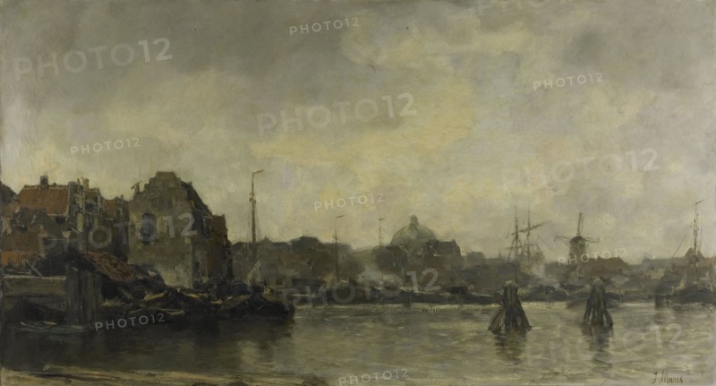 Cityscape, Jacob Maris, 1898