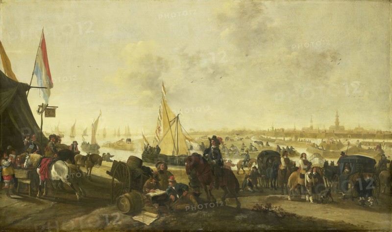The Siege and Capture of the City of Hulst from the Spaniards, November 5, 1645, Hendrick de Meijer, 1645