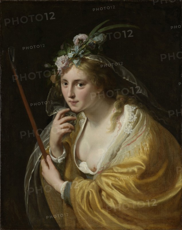 A Shepherdess, Paulus Moreelse, 1630