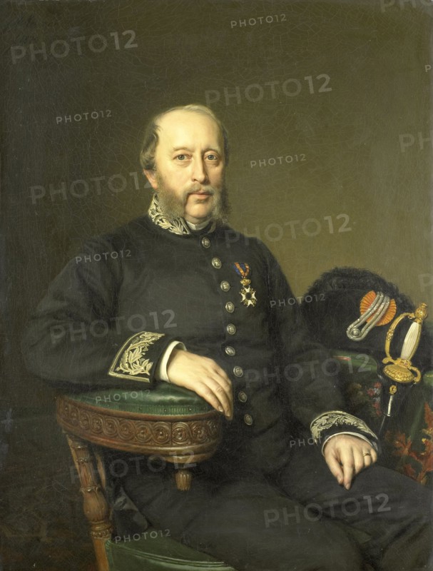 Gerard Johan Verloren van Themaat (1809-90). Member of the Gedeputeerde Staten of Utrecht The Netherlands, Johan Heinrich Neuman, 1874