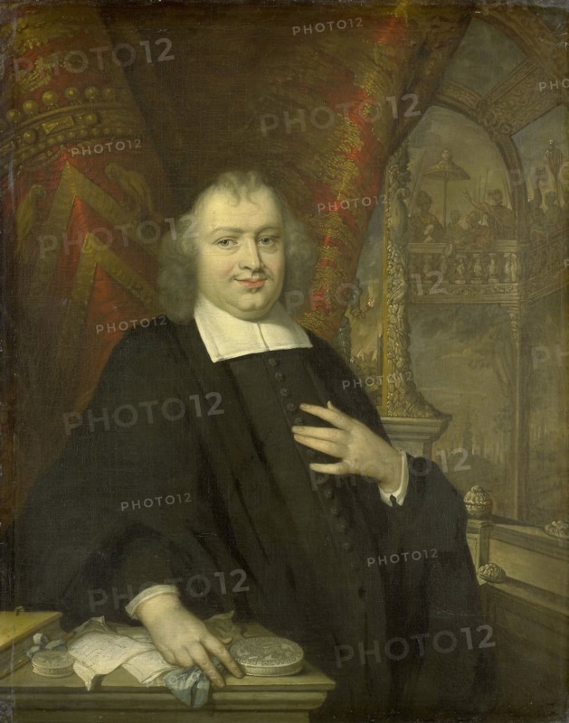Portrait of Gaspar Fagel, Grand Pensionary of Holland after 1672, copy after Johannes Vollevens (I), 1672 - 1700